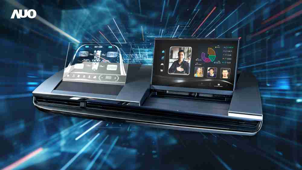 尊龙集团Micro LED Display HMI解决方案打造透明Micro LED前座仪表，，，呈现信息并保留驾驶视野开阔；亦为副驾驶座乘客打造收放自如的Micro LED屏幕，，，，在不影响显示质量的前提于显示区内建镜头，，，让用户能与视讯对象直接眼神接触，，，提供绝佳的双向沟通体验